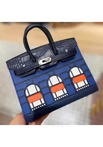 Tiger Lyly Brigitte House Bag 8 Leather Blue