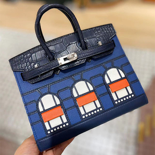 Tiger Lyly Brigitte House Bag 8 Leather Blue