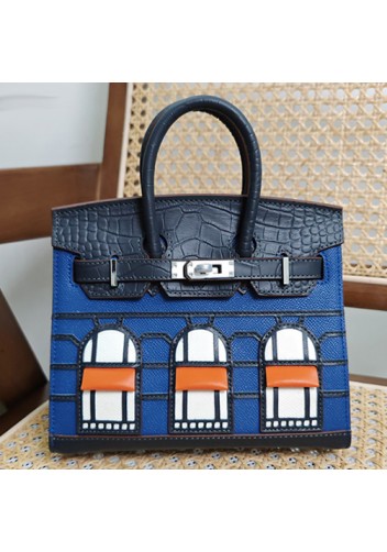 Tiger Lyly Brigitte House Bag 10 Leather Blue