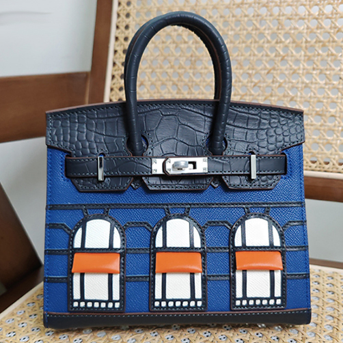 Tiger Lyly Brigitte House Bag 10 Leather Blue