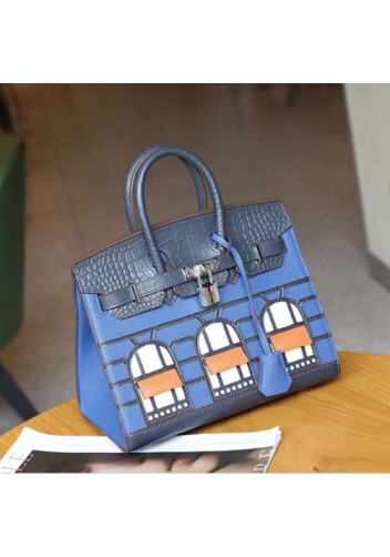 Tiger Lyly Brigitte House Bag 10 Leather Blue