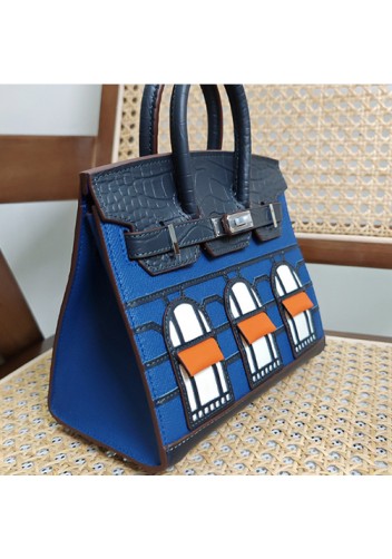 Tiger Lyly Brigitte House Bag 10 Leather Blue