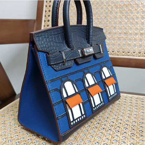 Tiger Lyly Brigitte House Bag 10 Leather Blue