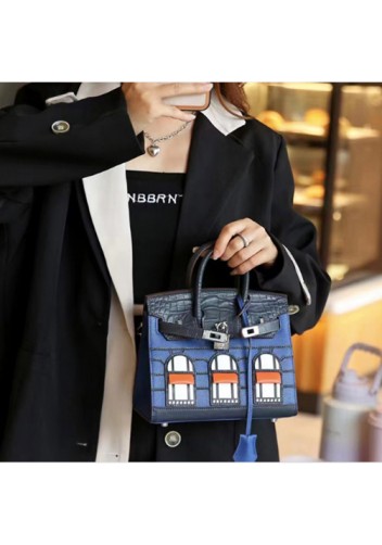 Tiger Lyly Brigitte House Bag 10 Leather Blue