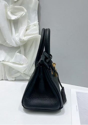 Tiger Lyly Brigitte Mini Leather Bag Black