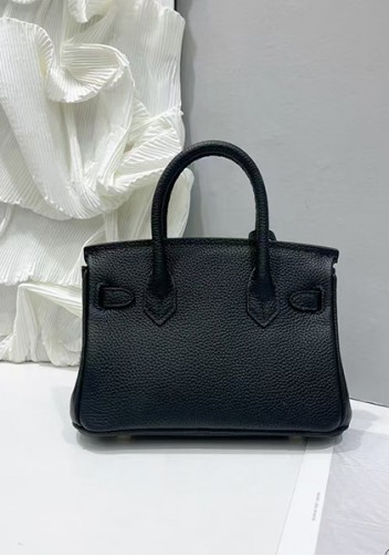 Tiger Lyly Brigitte Mini Leather Bag Black