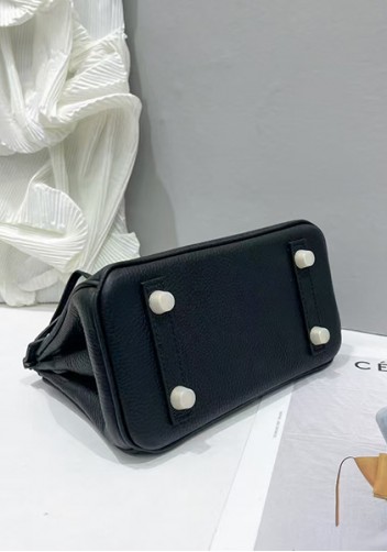 Tiger Lyly Brigitte Mini Leather Bag Black