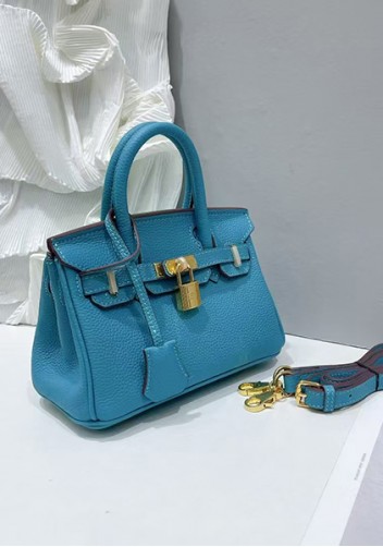 Tiger Lyly Brigitte Mini Leather Bag Blue
