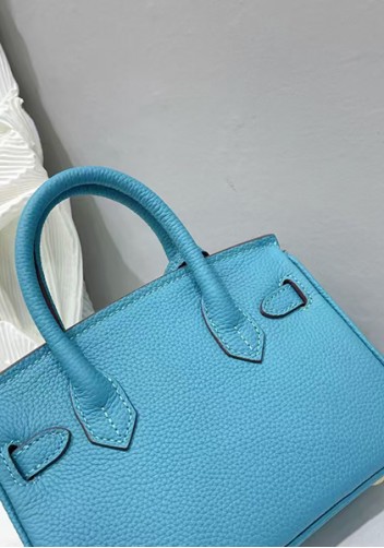 Tiger Lyly Brigitte Mini Leather Bag Blue