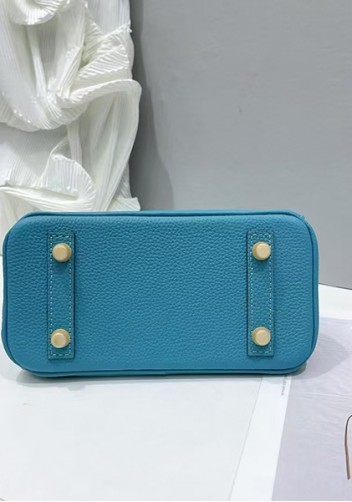 Tiger Lyly Brigitte Mini Leather Bag Blue