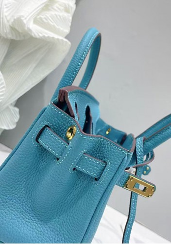 Tiger Lyly Brigitte Mini Leather Bag Blue