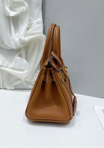 Tiger Lyly Brigitte Mini Leather Bag Brown