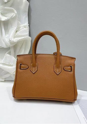 Tiger Lyly Brigitte Mini Leather Bag Brown