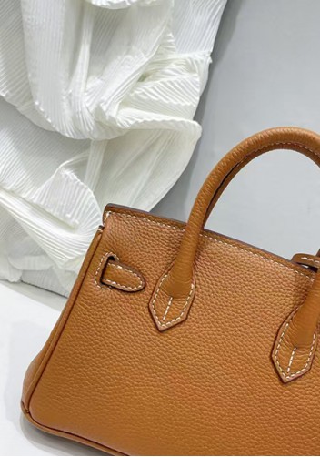 Tiger Lyly Brigitte Mini Leather Bag Brown
