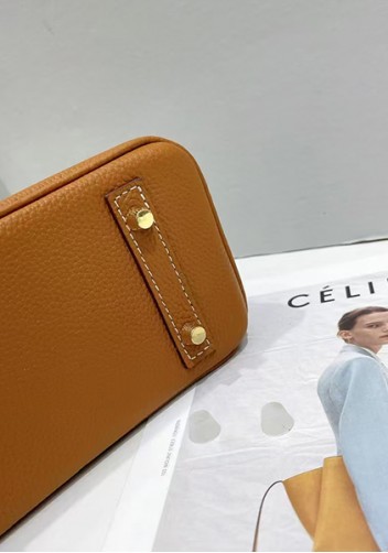 Tiger Lyly Brigitte Mini Leather Bag Brown