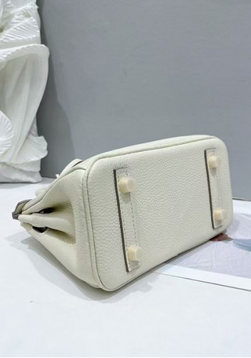 Tiger Lyly Brigitte Mini Leather Bag Cream