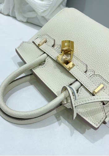 Tiger Lyly Brigitte Mini Leather Bag Cream