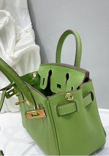 Tiger Lyly Brigitte Mini Leather Bag Green