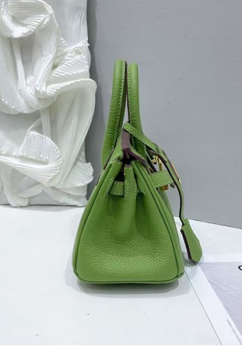 Tiger Lyly Brigitte Mini Leather Bag Green