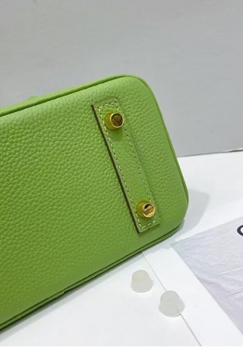 Tiger Lyly Brigitte Mini Leather Bag Green