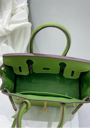 Tiger Lyly Brigitte Mini Leather Bag Green