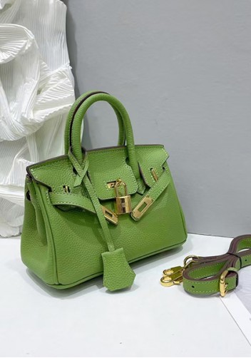 Tiger Lyly Brigitte Mini Leather Bag Green