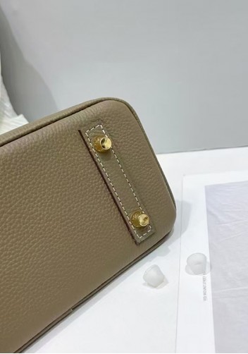 Tiger Lyly Brigitte Mini Leather Bag Grey