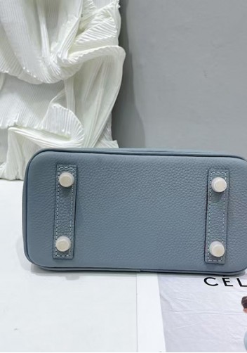 Tiger Lyly Brigitte Mini Leather Bag Light Blue