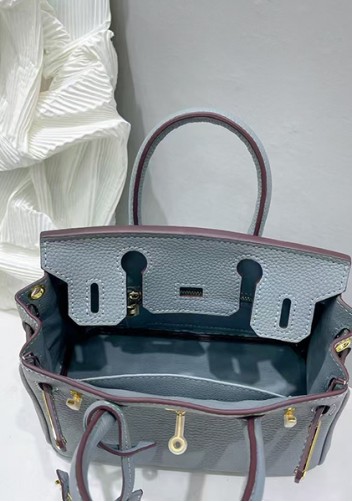 Tiger Lyly Brigitte Mini Leather Bag Light Blue