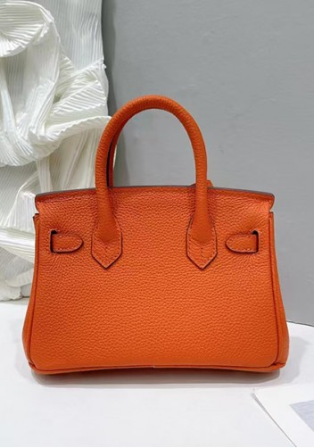 Tiger Lyly Brigitte Mini Leather Bag Orange