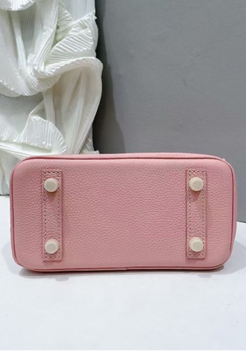 Tiger Lyly Brigitte Mini Leather Bag Pink