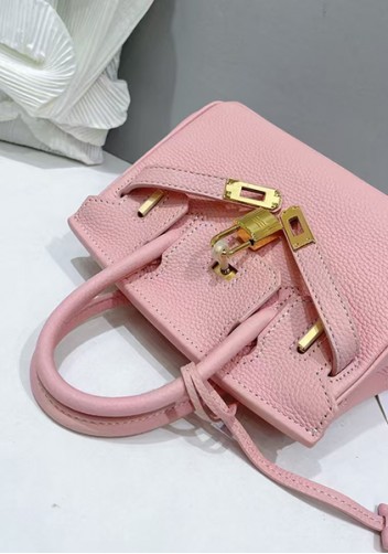 Tiger Lyly Brigitte Mini Leather Bag Pink