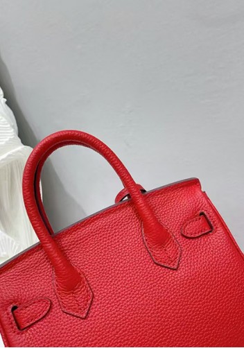 Tiger Lyly Brigitte Mini Leather Bag Red