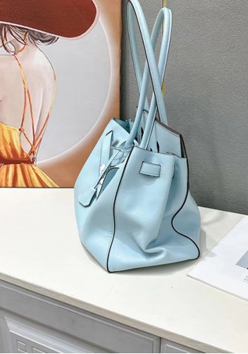 Tiger Lyly Brigitte Medium Smooth Leather Blue