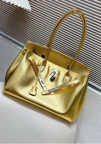 Tiger Lyly Brigitte Medium Smooth Leather Gold