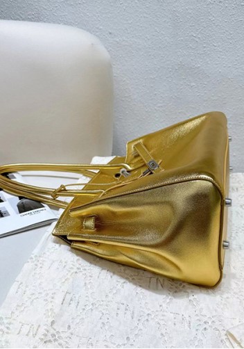 Tiger Lyly Brigitte Medium Smooth Leather Gold