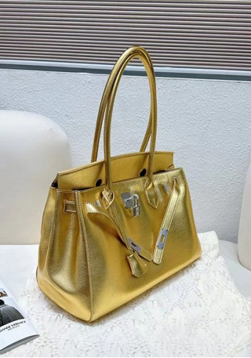 Tiger Lyly Brigitte Medium Smooth Leather Gold