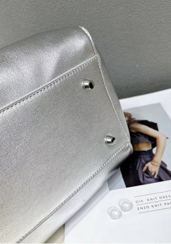 Tiger Lyly Brigitte Medium Smooth Leather Silver