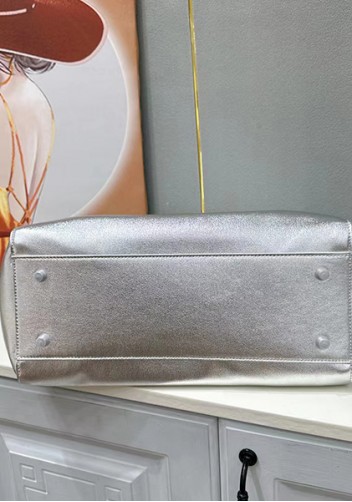 Tiger Lyly Brigitte Medium Smooth Leather Silver