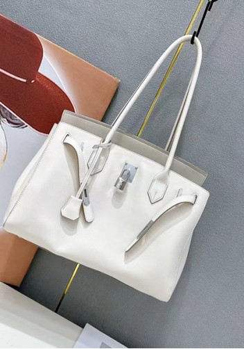 Tiger Lyly Brigitte Medium Smooth Leather White