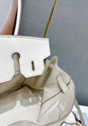 Tiger Lyly Brigitte Medium Smooth Leather White
