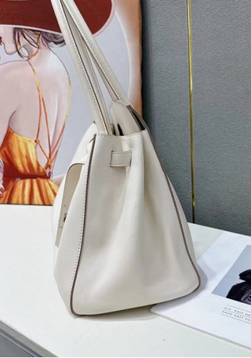 Tiger Lyly Brigitte Medium Smooth Leather White
