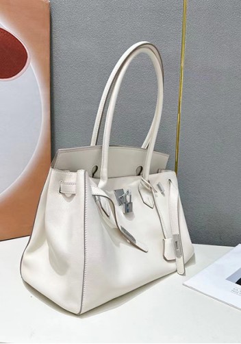 Tiger Lyly Brigitte Medium Smooth Leather White