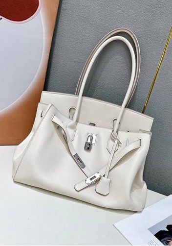 Tiger Lyly Brigitte Medium Smooth Leather White