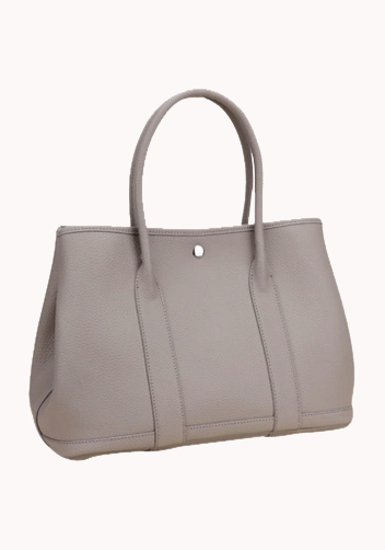 Tiger Lyly Carla Large Tote In Leather Khaki