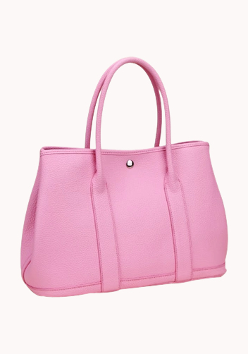 Tiger Lyly Carla Large Tote In Leather Pink