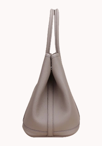 Tiger Lyly Carla Large Tote In Leather Khaki
