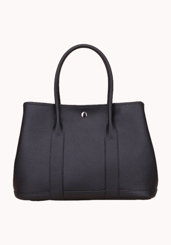 Tiger Lyly Carla Large Tote In Leather Black