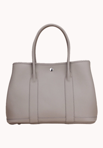 Tiger Lyly Carla Large Tote In Leather Khaki