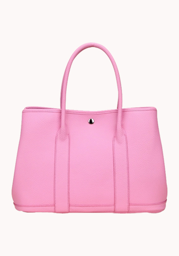 Tiger Lyly Carla Large Tote In Leather Pink